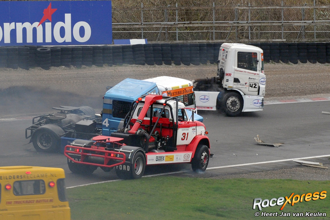 TruckBattle Circuit Park Zandvoort 2014 crash